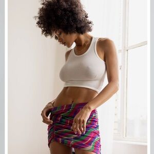 Resa Mini mesh skirt